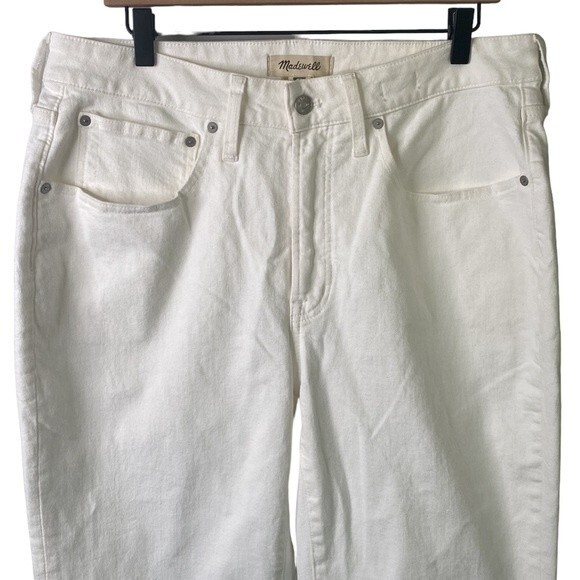 Madewell The Curvy Perfect Vintage Straight Leg Ankle Jeans High Rise Stretch - Picture 4 of 16